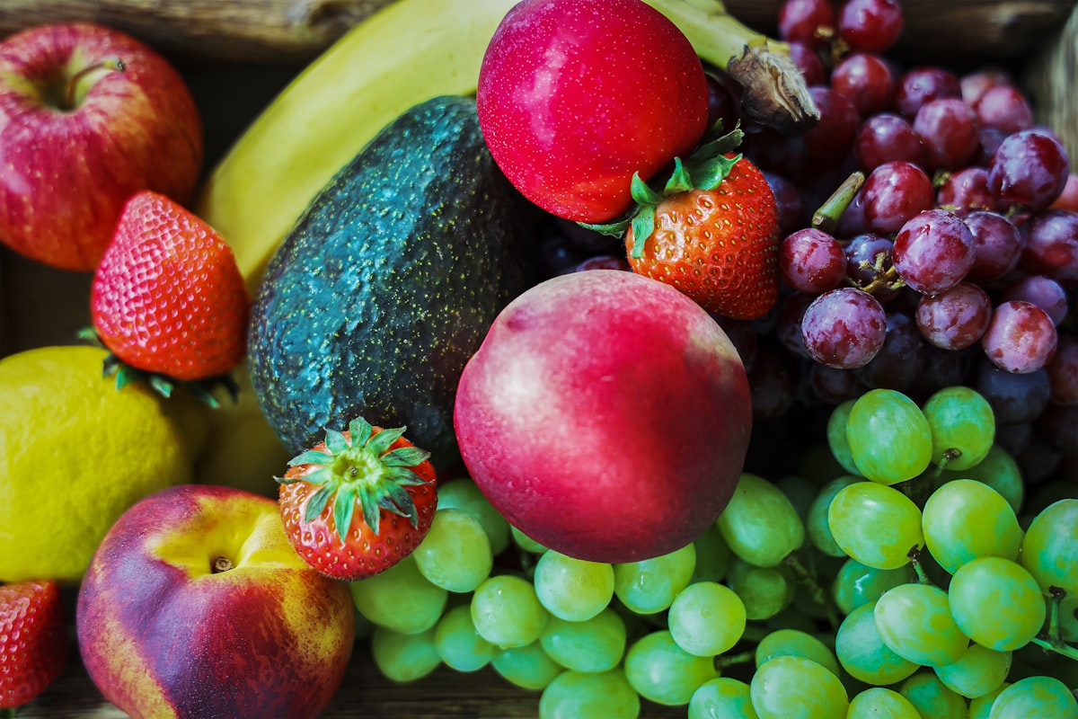 Bell peppers and colorful vegetables with vitamins